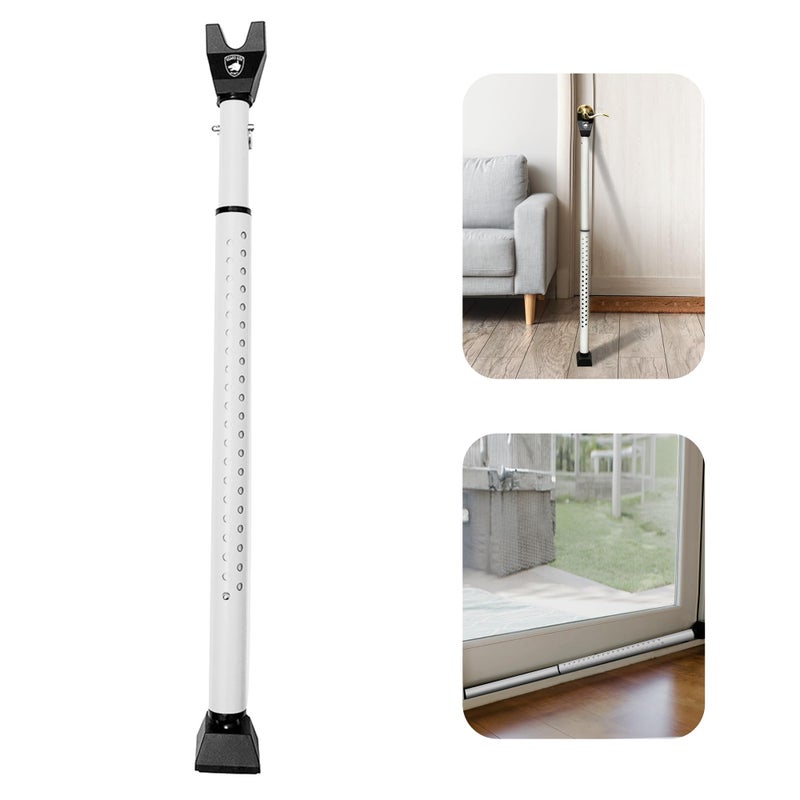 Sliding Door Security Bar Door Jammer 2in1 Adjustable Door Stoppers Security 40 Different Adjustments by Guard Dog Security