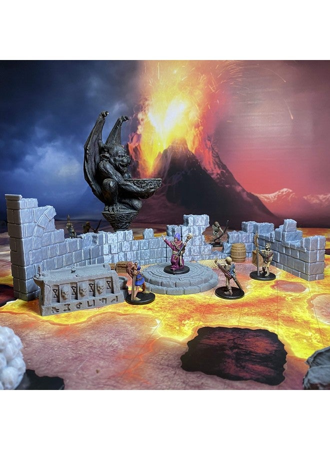 Extruded Gaming Wall Ruins Set 1 - Image 5