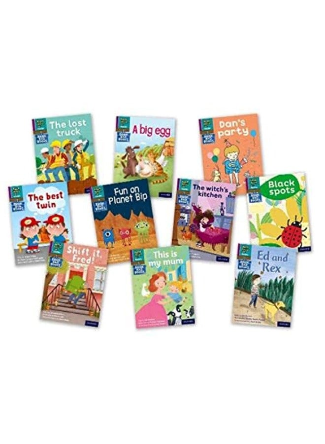 Read Write Inc. Phonics Book Bag Books: Purple Set 2 Storybooks Mixed Pack of 10 