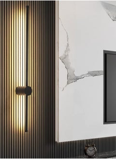 LOOPITYS （Tricolour light-60CM-Rotate）Modern wall lights Home appliances Nordic style long lumen home decoration Bedroom dining room TV wall lighting fixtures,wall lamp ,rotate  - Image 1