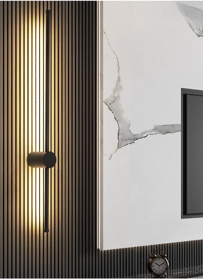 LOOPITYS （Tricolour light-60CM-Rotate）Modern wall lights Home appliances Nordic style long lumen home decoration Bedroom dining room TV wall lighting fixtures,wall lamp ,rotate  - Image 1