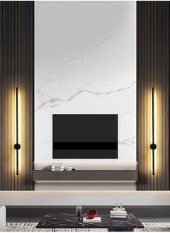 LOOPITYS （Tricolour light-60CM-Rotate）Modern wall lights Home appliances Nordic style long lumen home decoration Bedroom dining room TV wall lighting fixtures,wall lamp ,rotate  - Image 2