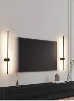 LOOPITYS （Tricolour light-60CM-Rotate）Modern wall lights Home appliances Nordic style long lumen home decoration Bedroom dining room TV wall lighting fixtures,wall lamp ,rotate  - Image 3