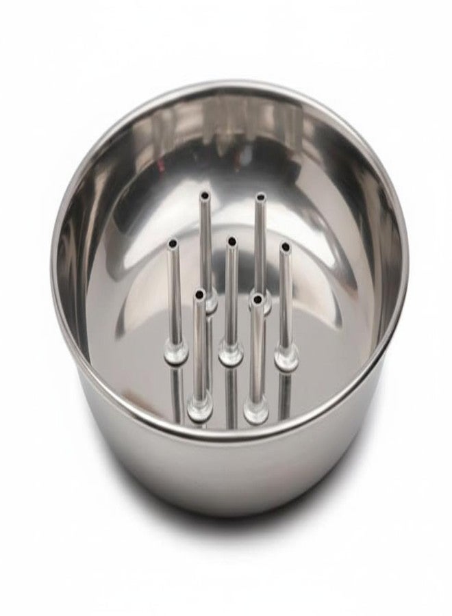 Konquer TimeS Premium Stainless Steel Agarbatti Stand Holder - Modern Incense Stick Burner with Ash Catcher - Durable, Rust-Proof for Home, Office, Pooja & Meditation - Image 1