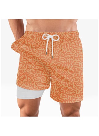 Orange Camouflage