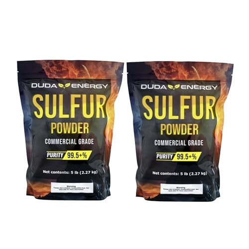 Duda Energy 10 lb Yellow Sulfur Powder Fertilizer, Commercial Grade, Elemental - Image 3