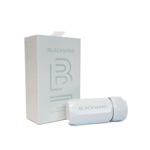 Blackwing One-Step Long Point Sharpener, German Steel Blade, Machined Aluminum, Compact Design, White - Image 1