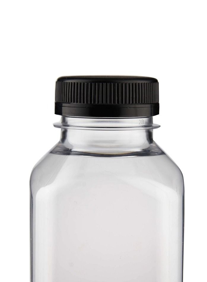 Prodel Pet Bottle Square 120 ML With Antitheft Black Cap - Image 2