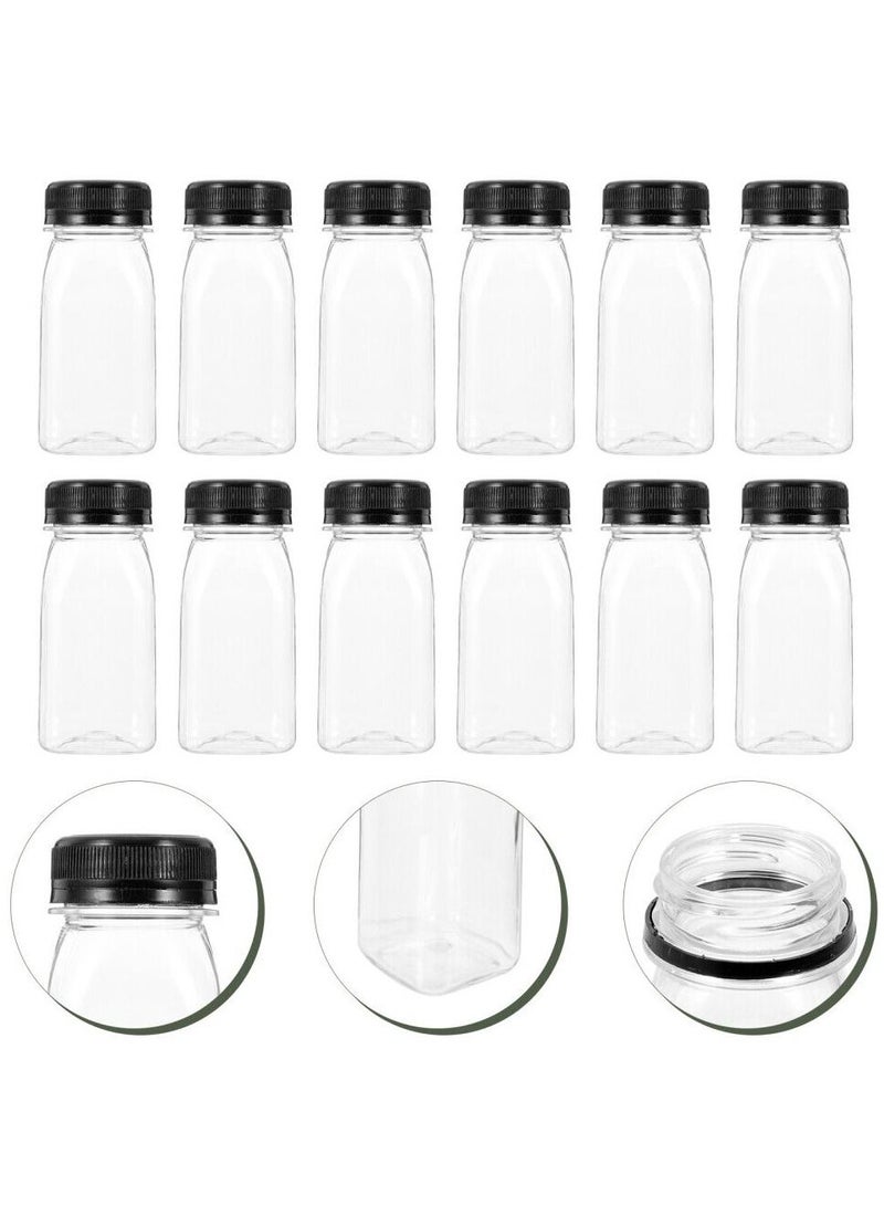 Prodel Pet Bottle Square 120 ML With Antitheft Black Cap - Image 3