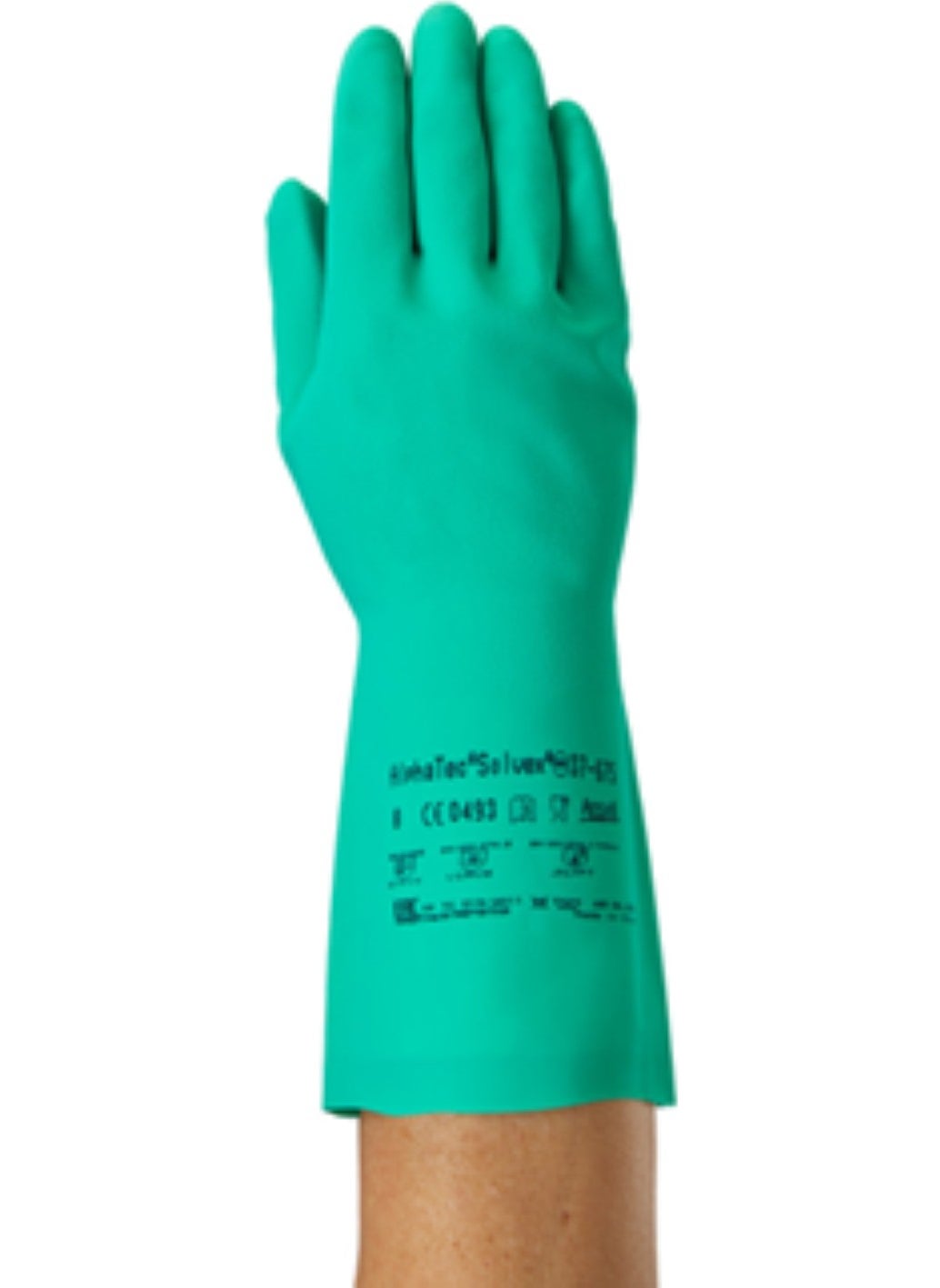 Ansell - Solvex 37-675 Chemical and Liquid Protected Antistatic Work Gloves - Image 1