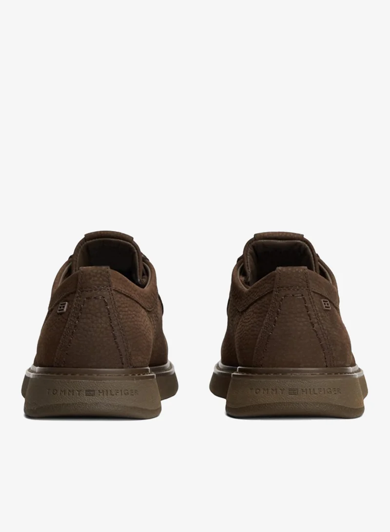 Tommy Hilfiger  Leather Lace-Up Moc Toe Loafers for Men | Best Price UAE