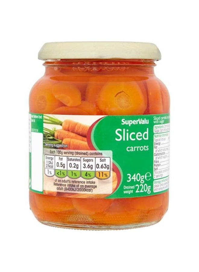 Sliced Carrots, 340g, Ireland