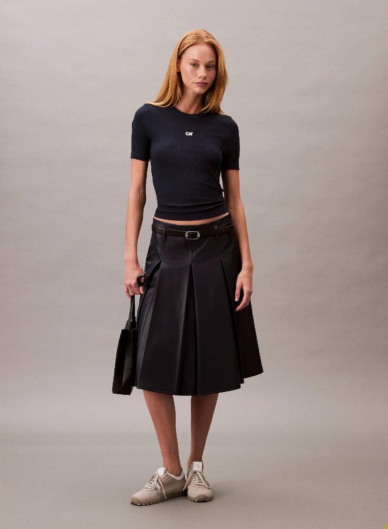 Calvin Klein Jeans CK Logo Modal Stretch Classic Tee - Image 1
