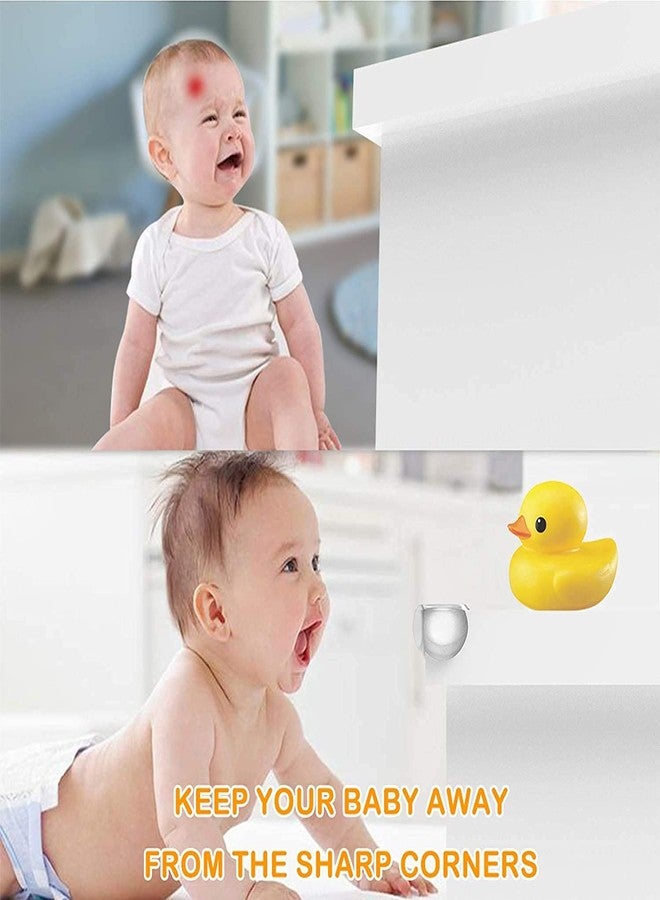 EXOMOON واقيات زوايا إكسومون مع لاصق سميك | واقيات زوايا لحماية الأطفال | أغطية حواف | واقيات حواف حادة | واقيات زوايا آمنة للأطفال | حواف زوايا الطاولة (عبوة من 4 قطع) - Image 5