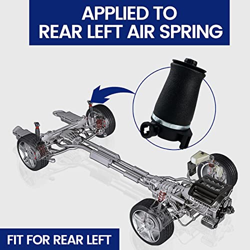 KEIYSHOLCK Rear Left Air Spring Suspension Bags Replacement Compatible with Lincoln Continental 1995-2002 Car, OEM Replace# 3U2Z5580NA 3U2Z5580JA - Image 4