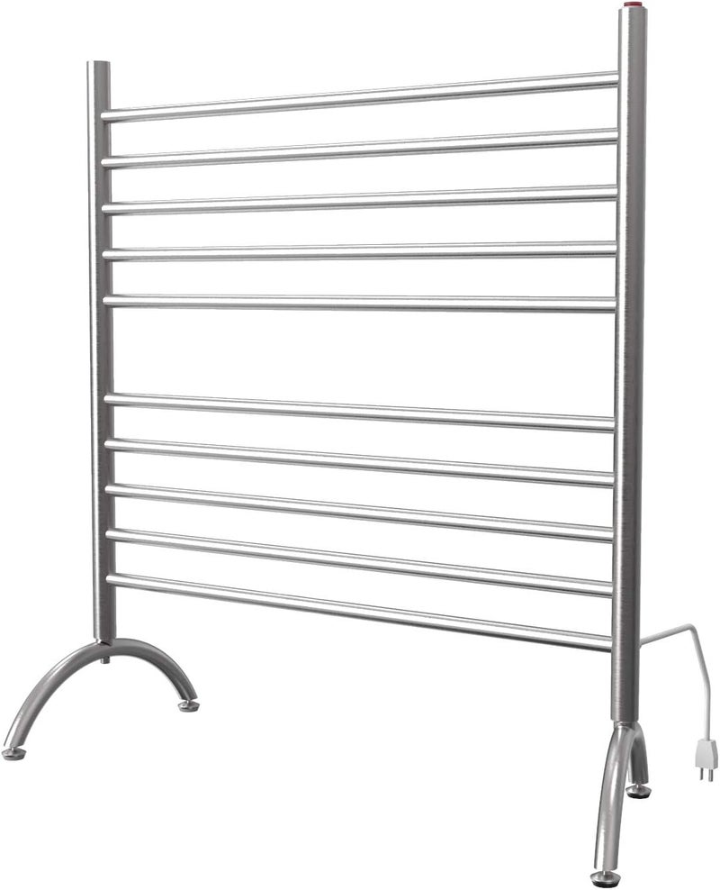 Amba Amba SAFSB33 Solo 33 Freestanding 10 Bar Towel Warmer in Brushed  - Image 1