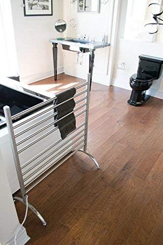 Amba Amba SAFSB33 Solo 33 Freestanding 10 Bar Towel Warmer in Brushed  - Image 3
