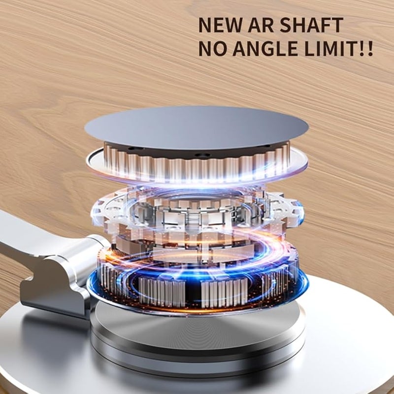 Golden Cell Phone Stand With 360 Degree Rotating Base Stable Durable Tablet Mount - Image 5