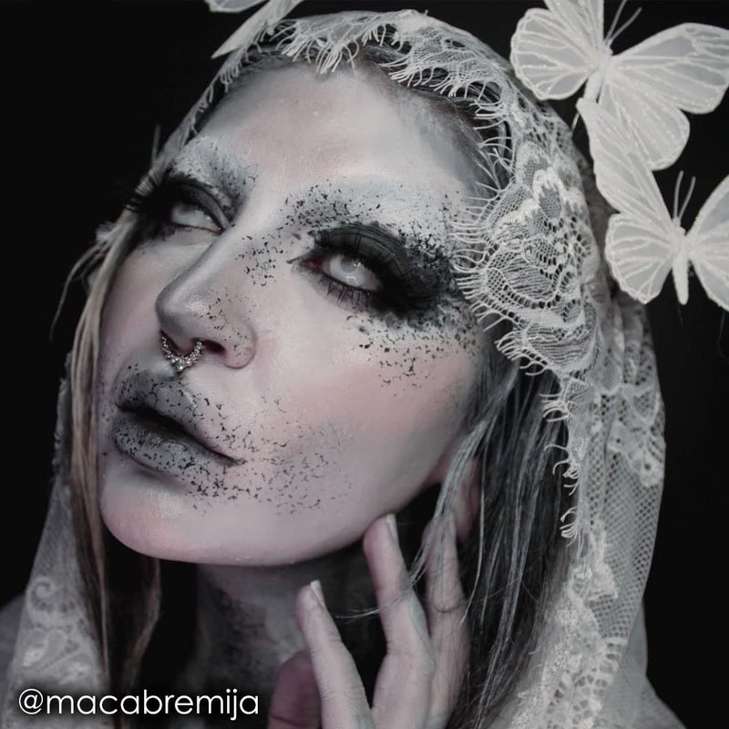 Mehron Makeup CreamBlend Stick | Face Paint, Body Paint, & Foundation Cream Makeup | Perfect for Halloween .75 oz (21 g) (Butterfly Ivory) - Image 2