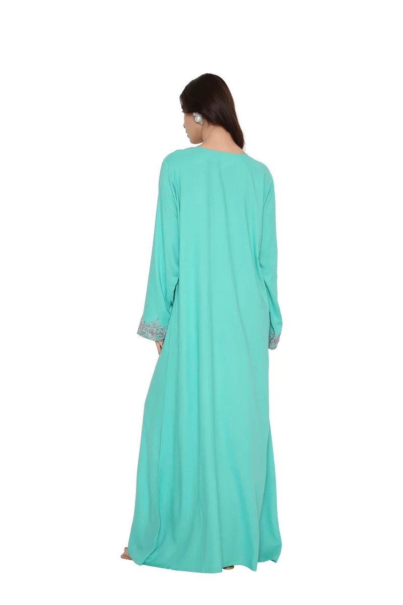 HANA & SARA Stunning Arabic Jalabiya for Special Occasions | Hand-Embroidered