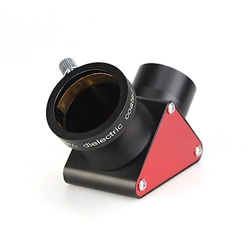 SKYOPTIKST 1.25" Zenith Diagonal Dielectric Mirror for Refractor Astronomical Telescope 99% Reflection Accessories 90 Degree - Image 1