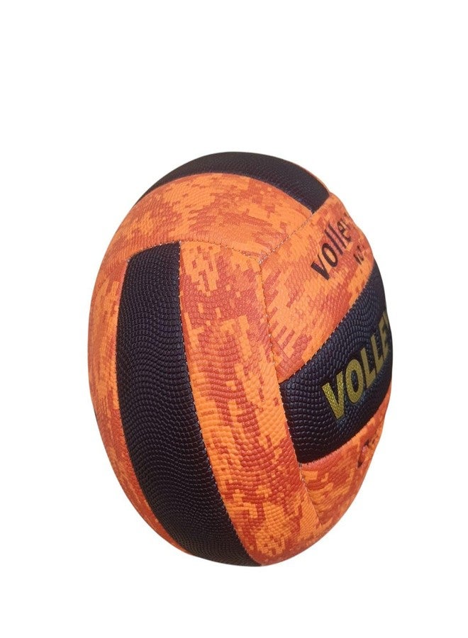 ALVI Volleyball, Orange and Black, Indoor Outdoor Sports Ball - Image 4