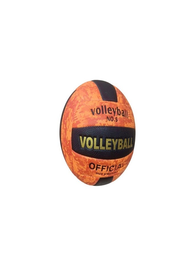 ALVI Volleyball, Orange and Black, Indoor Outdoor Sports Ball - Image 3