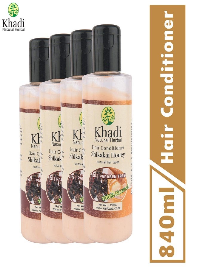 خادي ناتشورال هربال خادي شيكاكاي وبلسم العسل (خالي من SLS والبارابين) 840 مل - Image 2