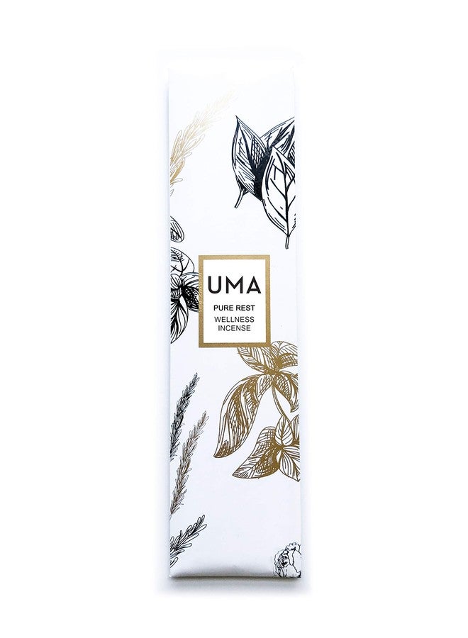 Uma Pure Rest Wellness Incense for Deep Sleep & Restoration | Organic Ayurvedic Incense | Combats Restlessness (15 Sticks) - Image 2