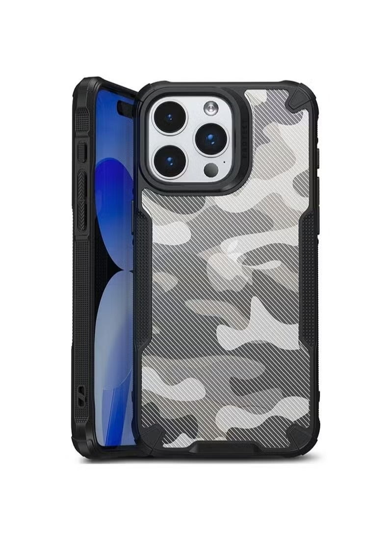 X-level Compatible With iPhone 15 Pro Case Cover Hard Back Heavy Duty Shockproof Advanced Protective Bumper Cover Military Design Accessories Protector Protection - Image 1