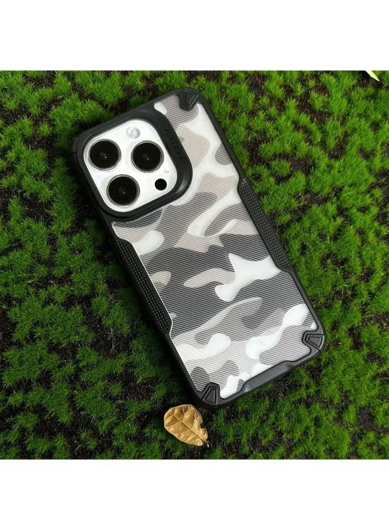 X-level Compatible With iPhone 15 Pro Case Cover Hard Back Heavy Duty Shockproof Advanced Protective Bumper Cover Military Design Accessories Protector Protection - Image 4