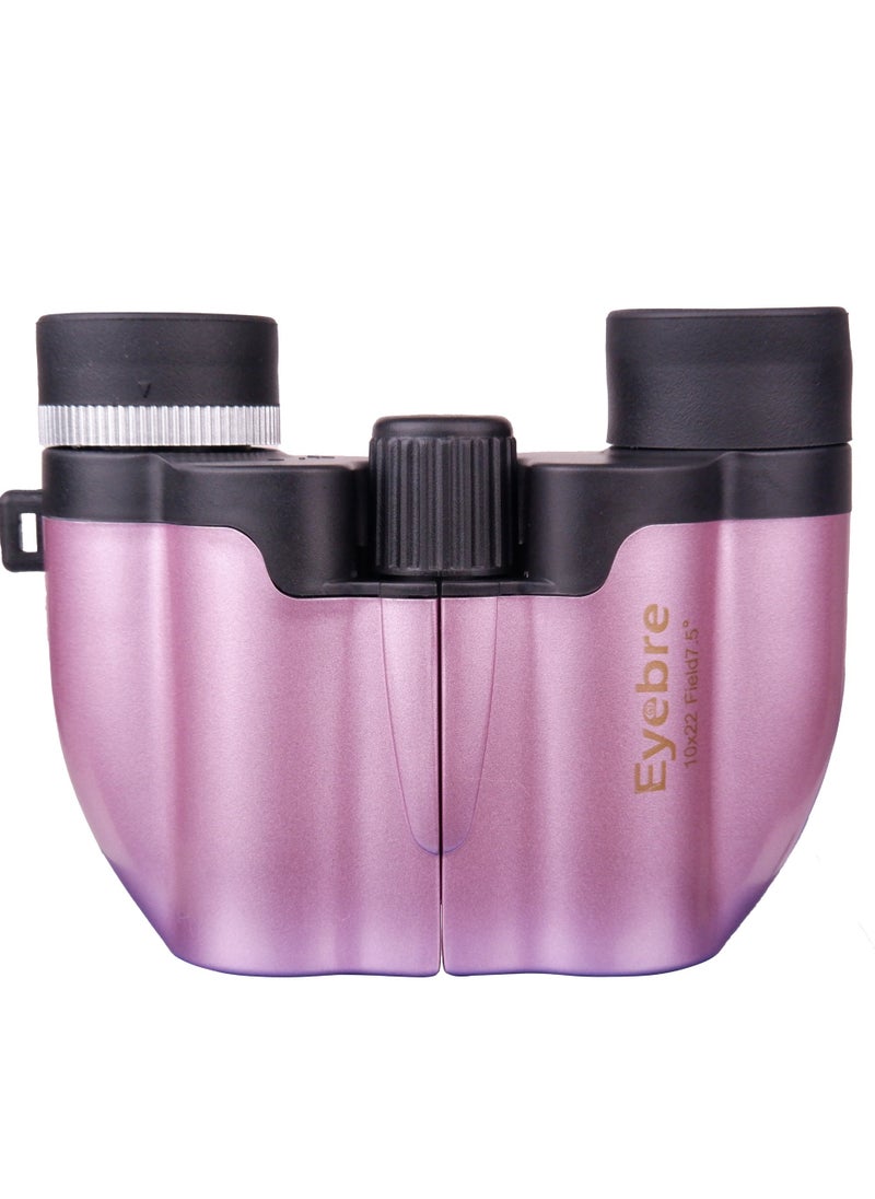 Eyebre 10x22 High-Definition Mini Portable Binoculars 