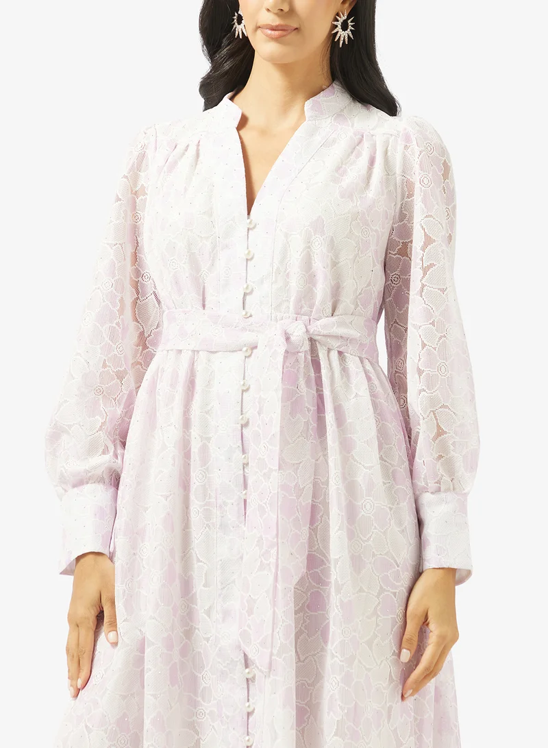 Khizana  Floral  Print Dress for Women | Best Price UAE