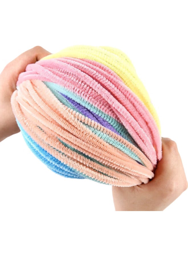 Weinixiaoxiang Wenixiaoxiang 200 Macaron-Colored Pipe Cleaners, Kindergarten Creative Diy Craft, Children'S Bouquet Material Kit, Toy, Children'S Day Gift - Image 3