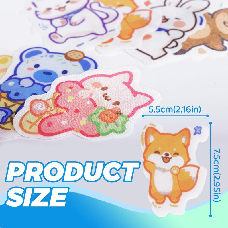 coldchill 24 Sheets Cooling Patches for Fever Discomfort, Cooling Fever Reducer, Kids Cool Pads Soothe Headache Pain (24 Multicolor) - Image 2