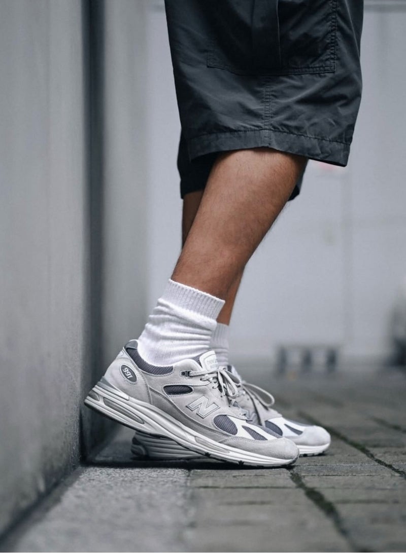 New Balance 991 Casual Athlesiure/Colorblock Sneakers Shoes Beige Gray For Men/Women/Students  - Image 5