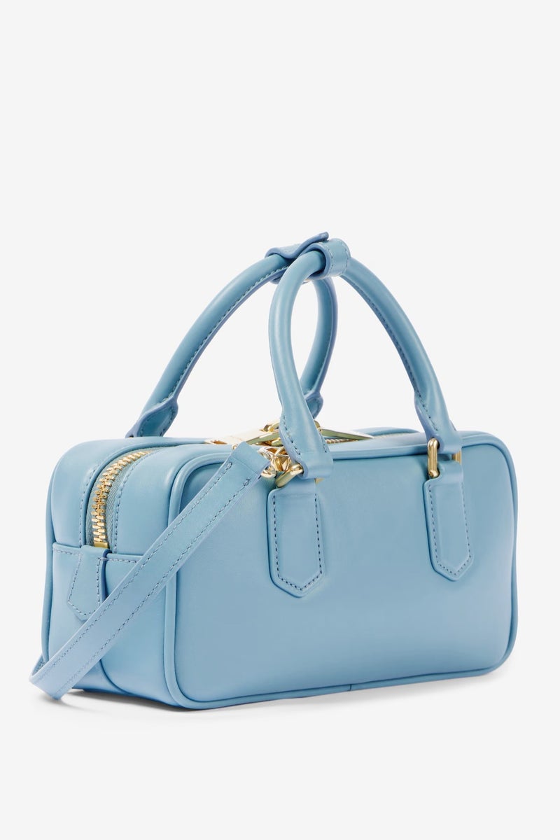 Miu Miu MIU Arcadie Leather Crossbody Hobo Handbag Women Camera With Top Handle  - Image 3