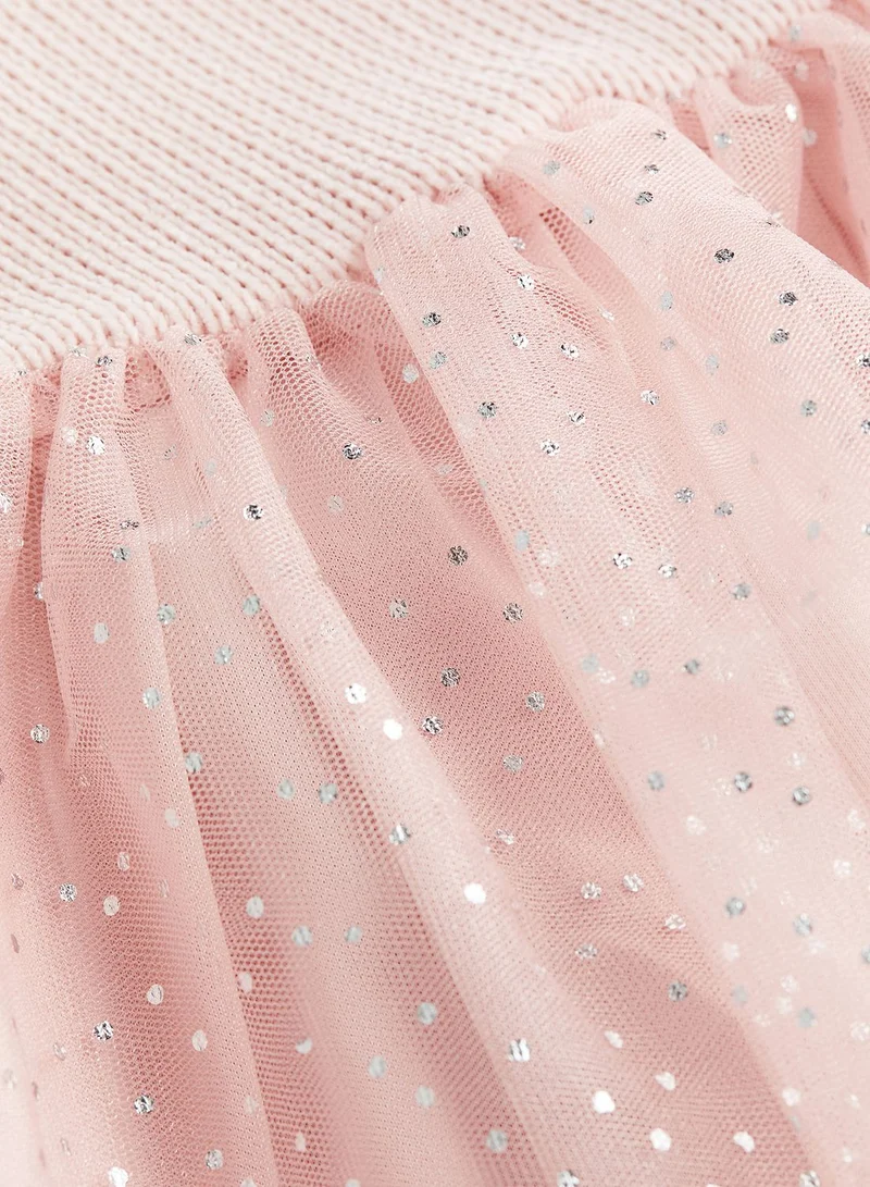 H&M Sparkle Tulle Dress