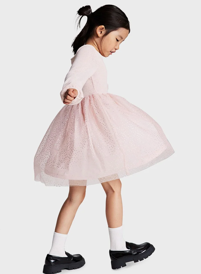 H&M Sparkle Tulle Dress