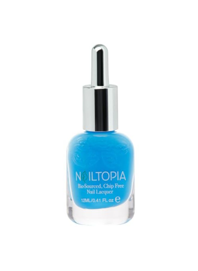 Nailtopia BioSourced ChipFree Nail Lacquer Fast Dry Nail Polish SuperfoodInfused Natural Nail Polish Be More Pacific 041 oz - Image 1