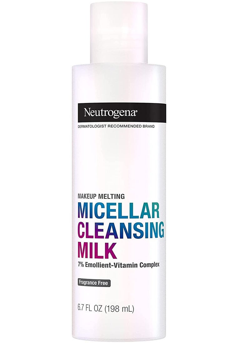 Neutrogena Neutrogena Makeup Melting Micellar Milk Makeup Remover 6.7 fl. oz  - Image 1