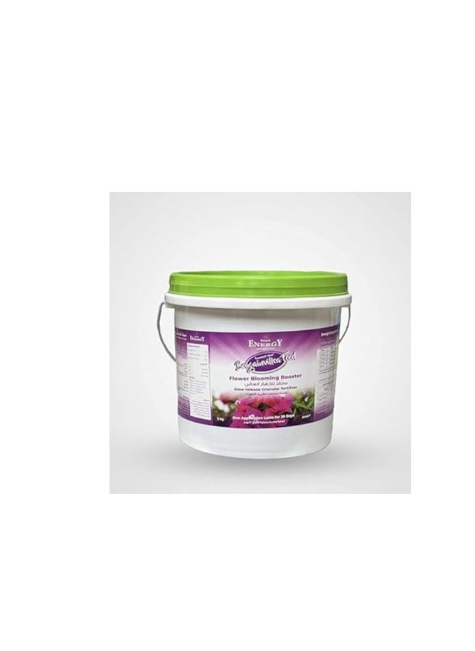 DESERT ENERGY - Bougainvillea Feed Fertilizer is a Specialized Nutrient Blend Designed to Support the Health and Vitality of all Plants with a Particular Focus on Promoting Robust Growth and Vibrant Blooms 3kg Package Provides a Comprehensive Solution for Enhancing Plant Performance. - Image 1