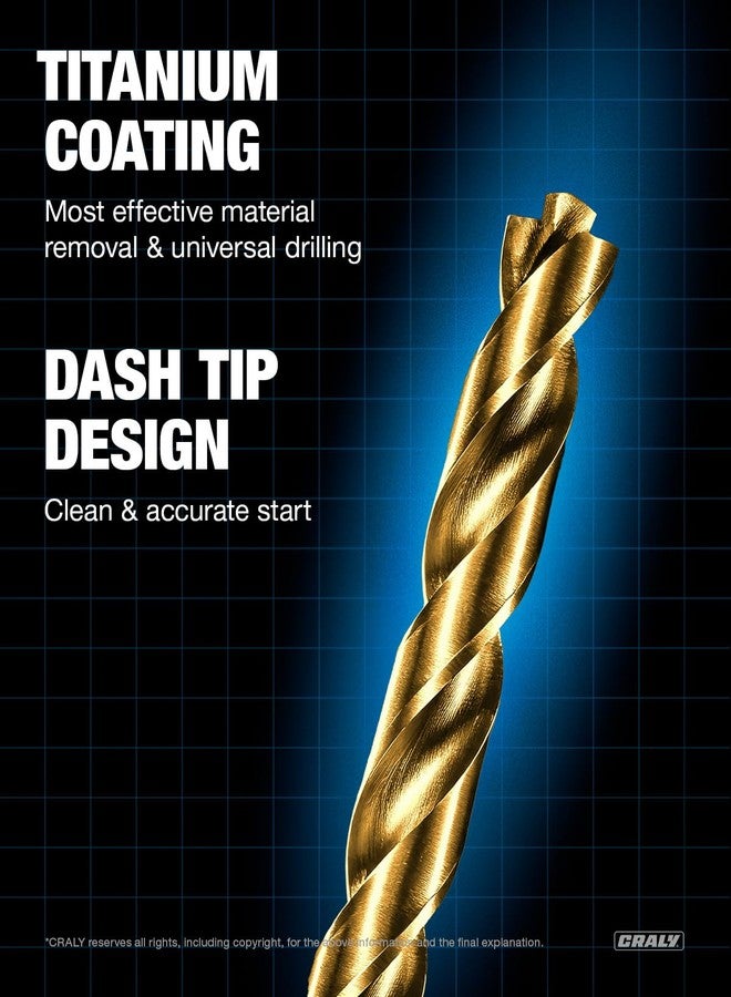 CRALY Jobber Drill Bits，15-Piece - Image 4