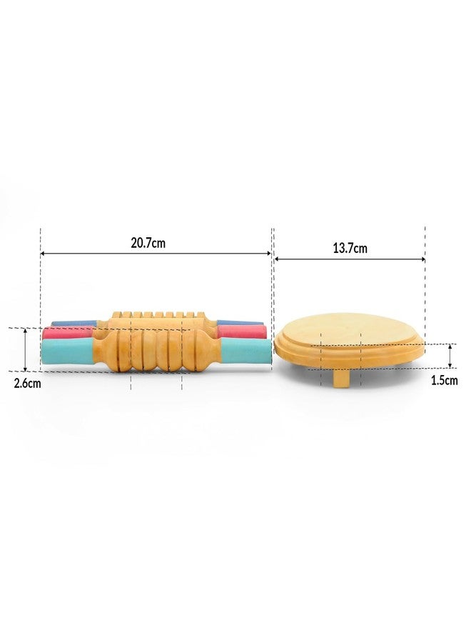 Mittimate Wood Toys for Kids: Rolling Pins Brain Teaser Toys Chakla Belan, Handmade Wooden Miniature Toys – Ideal Birthday Gift to Enhance Problem Solving, Critical Thinking, and Fine Motor Skills! - Image 3