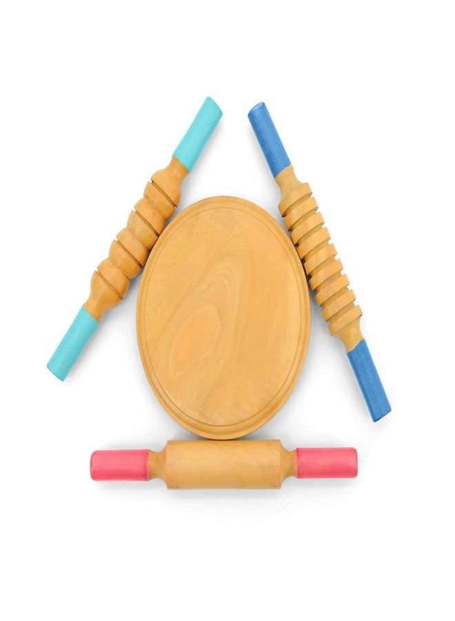 Mittimate Wood Toys for Kids: Rolling Pins Brain Teaser Toys Chakla Belan, Handmade Wooden Miniature Toys – Ideal Birthday Gift to Enhance Problem Solving, Critical Thinking, and Fine Motor Skills! - Image 5