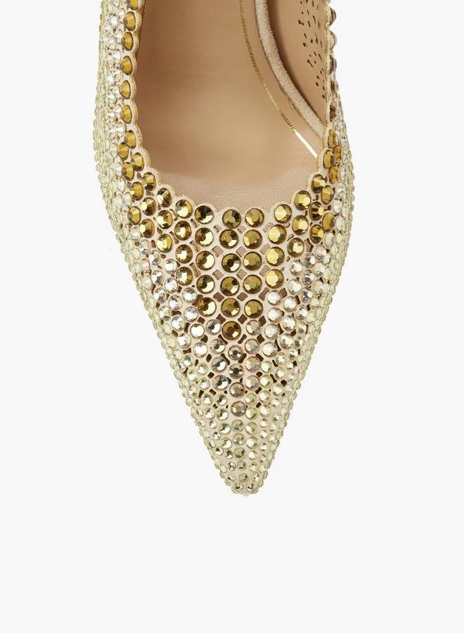 Celeste GOLD Women Stiletto Heel Pumps for Women | Best Price UAE