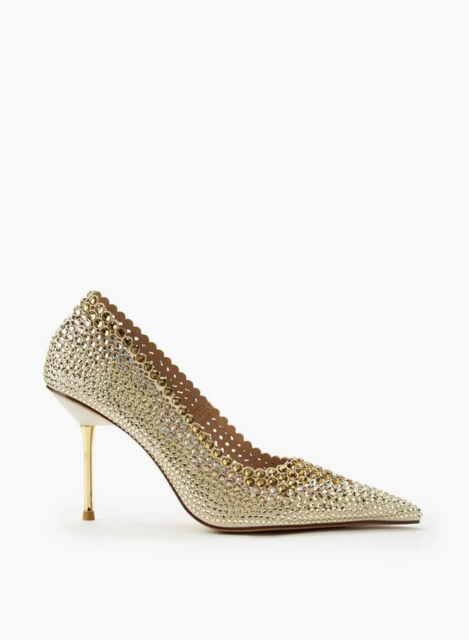 Celeste GOLD Women Stiletto Heel Pumps for Women | Best Price UAE