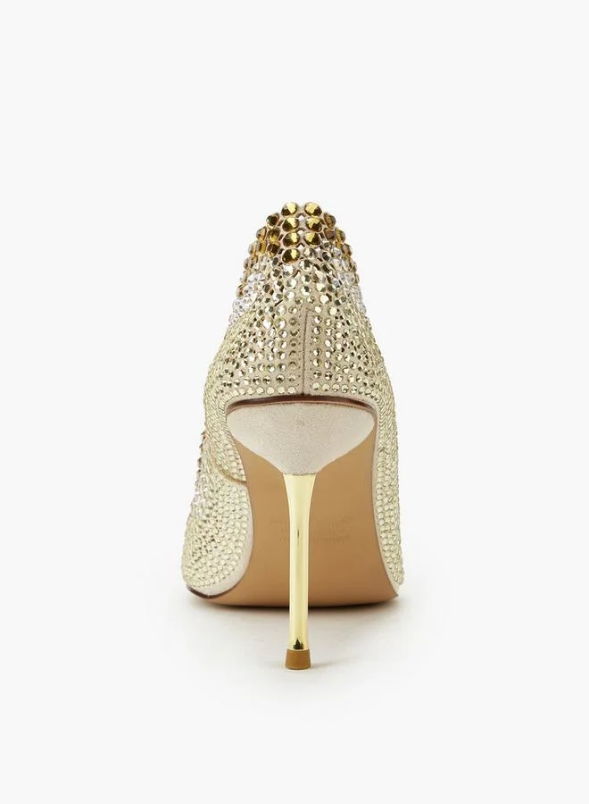 Celeste GOLD Women Stiletto Heel Pumps for Women | Best Price UAE