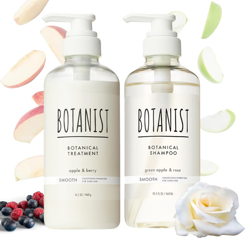 BOTANIST Keratin Shampoo and Conditioner Set for Dry Hair  Frizzy Hair Natural Shampoo for Women Silicone  Sulfate Free Organic Conditioner for Men Paraben Free Japan Made 155162 Fl Oz