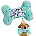 Prime Pets Dog Birthday Toys Plush Dog Squeaky Toys Stuffed Puppy Chew Toy for Small Medium Large Dogs Bone Pet Toy - Image 3